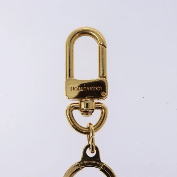 LOUIS VUITTON Anneau Cles Key Holder metal Gold Tone - Picture 3 of 12